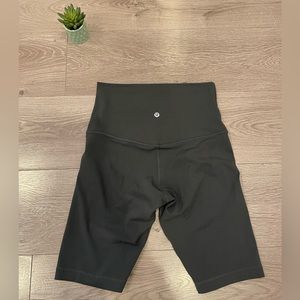 Womens grey Lululemon shorts